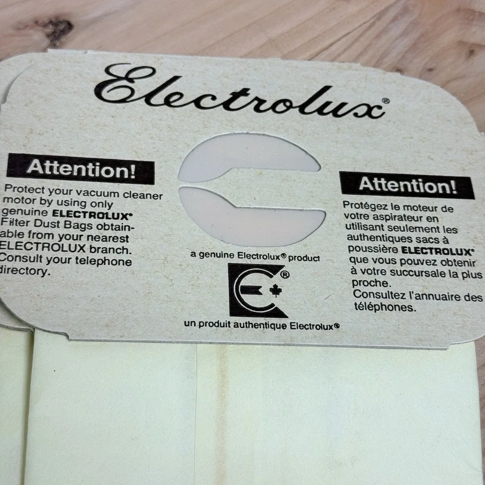 Electrolux C Style Brown Vacuum Dust Bags Lot Of 16 Genuine Vintage